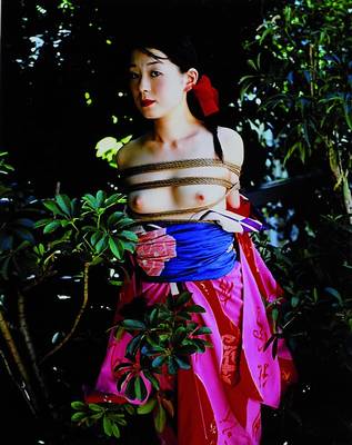 Araki, Nobuyhoshi, geb. 1940 Tokio, Farbfotografie, rückseitig handsigniert, ca. 24x19cm