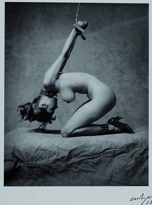 Morey, Craig, geb. 1952, s/w Fotografie, Natalie, handsigniert, rückseitig bezeichnet San Francisco 1996, ca. 28x22 cm