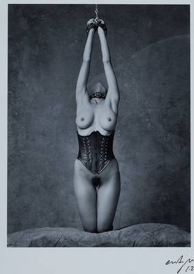 Morey, Craig, geb. 1952, s/w Fotografie, Natalie, handsigniert, rückseitig bezeichnet San Francisco 1996, ca. 28x22 cm