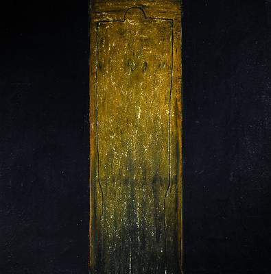 Weber, Hermann, geb. 1956 Biberach, Öl/Tempera auf Stoff, Triptychon, verso monogrammiert und dat. 1989, ca. 125x120 cm