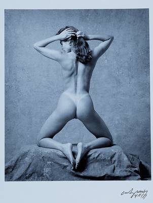 Craig Morey, geb. 1952, Akt Fotografie, handsigniert, rückseitig bezeichnet ca. 18x22cm