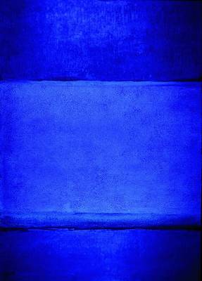 Gaston Galé, zeitgenössischer belgischer Künstler, abstrakte Komposition in blau und türkis, Öl/Lwd., links unten signiert, ca. 140x100cm