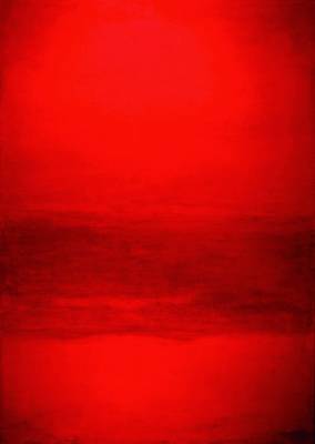 Gaston Galé, zeitgenössischer belgischer Künstler, abstrakte Komposition in rot, Öl/Lwd., links unten signiert, ca. 140x100cm