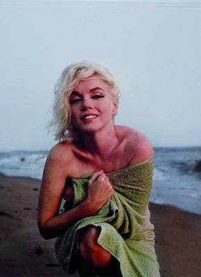 George Barris, geb. 1928, Marilyn Monroe, Farbfotografie, Aufnahme von 1962, Abzug Nr. 112/200 von 2006, ca. 51x41cm, mit Zertifikat Ed. One West ...