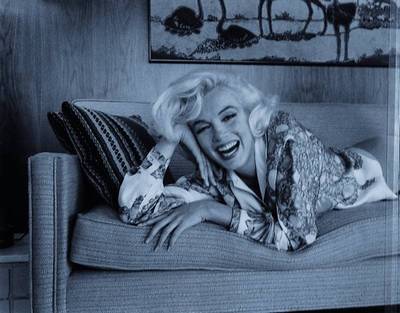 George Barris, geb. 1928, Marilyn Monroe, s/w Fotografie, Aufnahme von 1962, Abzug Nr. 148/200 von 2006, ca. 41x51cm, mit Zertifikat Ed. One West ...