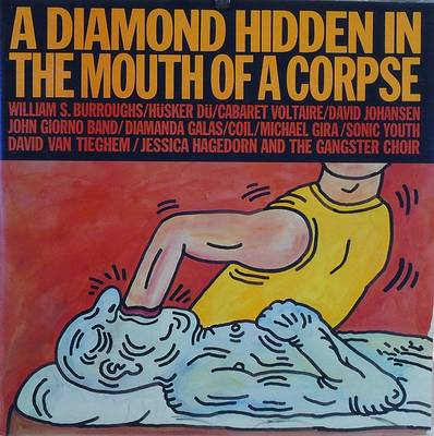 Keith Haring, 1958-1990, Vinyl-LP: A Diamond hidden in the mouth of a corpse, USA 1985, Klappcover gestaltet und innen handsigniert
