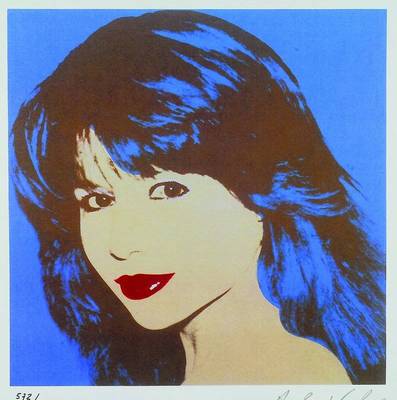 Andy Warhol, 1928-1987, Pia Zadora, Farbsiebdruck, handsigniert, nummeriert 572/ 2400, Motivgrösse ca. 23x23cm, Blattgrösse ca. 42x30cm