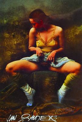 Jan Saudek, geb. 1939 Prag, weiblicher Akt, Fotomultiple, handsigniert, Passepartout,unter Glas gerahmt, ca. 10x15cm
