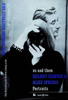 Helmut Newton, Offset- Plakat, Helmut Newtonand Alice Springs, handsigniert, ca. 84x59 cm