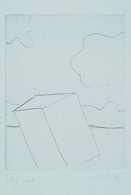 Horst Antes, geb. 1936, Radierung, nummeriert 26/100, handsigniert, PP, ca. 16x13.5 cm, R.