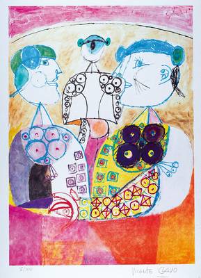 Vicente Clavo, 1923 Madrid-1994 Balearen, Mappe mit 15 Clavographien auf Japanpapier, alle handsigniert und num. V/XXV, Blattgröße ca. 70x50cm