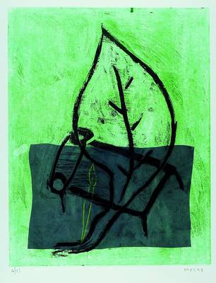 Horacio Sapere, geb. 1951, Original Farbradierung, signiert und nummeriert (4/25), ca. 64x52 cm, unter Glas gerahmt