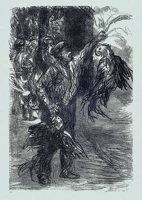 Max Liebermann,1847-1935, "Der Papageienmann", Holzschnitt auf Bütten ,Hoberg, Heyder Berlin 1922, 30 Holzschnittzeichnungen, ca. ...