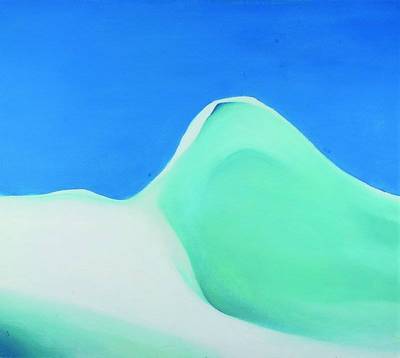 Erich Rockenbach 1911-1984, Eisberg, Öl/Lwd, unsigniert, ca. 71x79 cm, Rahmen