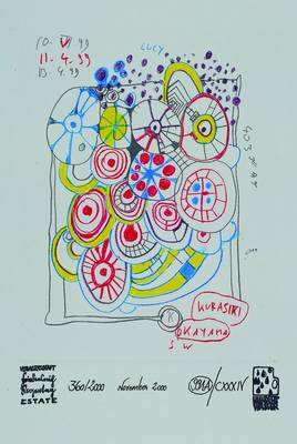 Friedensreich Hundertwasser, 1928-2000, Lithographie, Auflage, 360/2000, 991A/CXXXIV, ca. 17,5x13,5 cm