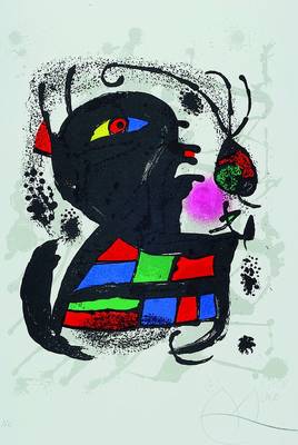Joan Miro, 1893-1983, Farblithographie, Agora I, rechts unten handsigniert, ca. 49.5 x 38.2 cm