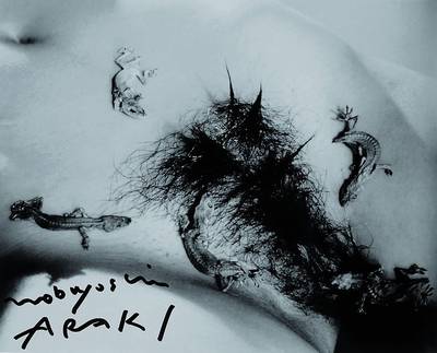 Nobuyoshi Araki, geb. 1940 Tokio, s/w Fotografie, Tokyo Model 1, handsigniert, ca. 19x23.5 cm