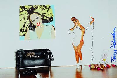 Terry Richardson, geb. 1965 New York, Farbfotografie, handsigniert, ca. 19.5x29 cm