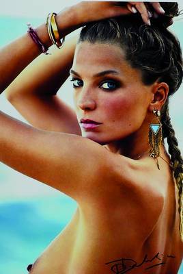 Patrick Demarchelier, geb. 1943, Farbfotografie, Daria Werbowy Vogue 2013, handsigniert, ca. 28.5x20.3 cm