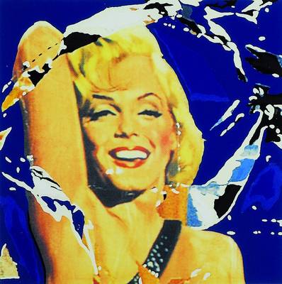 Mimmo Rotella, 1918 Cantanzaro - 2006 Mailand, Studium an der Accedemia di Belle Arti, verschiedene Ausstellungen in Rom und Paris, hier: Serigraphie ...
