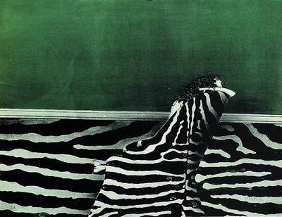 Paul Wunderlich, 1927-2010, Odaliske, Farblithografie, Exemplar EA, ca. 65x50 cm