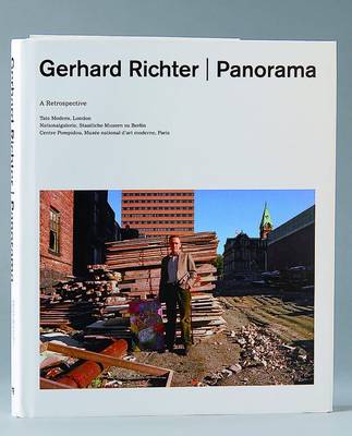 Gerhard Richter, Buch: Panorama mit orig. Signatur und Mutliple handsigniert, ca. 29x25 cm/21x16 cm, leichte Gebrauchsspuren
