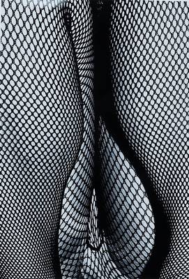 Daido Moriyama, geb. 1938 Ikeda (Osaka), "Stockings", s/w Fotografie, rückseitig handsigniert, ca. 20.5x30cm