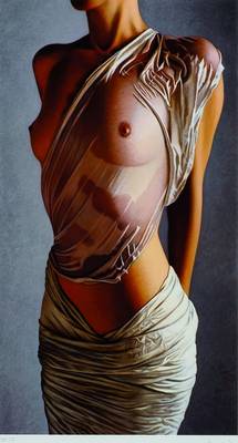 Willi Kissmer, geb. 1951, Gicleedruck auf schwerem handgemachten Baumwollpapier, handsigniert und num. 29/50, ca. 50x27,5 cm, Blattgr. ca. 61x39 cm