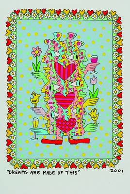 James Rizzi, 1950-2011 New York, Dreams are made of this, Original Farblithographie von 2001 auf Bütten, Blattgr. ca. 27.5x20.5 cm, Motivgr. ca. ...