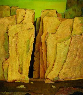 Erich Rockenbach, 1911-1984 Ludwigshafen, Mitbegründer und später Vorsitzender der Künstlergemeinschaft "Der Anker", Werke in vielen ...
