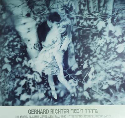 Gerhard Richter, geb. 1932 Dresden, Liebespaar, The Israel Museum, Jerusalem, handsigniert, ca. 71.5x68 cm