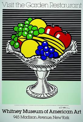 Roy Lichtenstein, 1923-1998, Still life with crystal bowl, Farbsiebdruck, Village Museum of American Art, handsigniert, ca. 108.5x76 cm