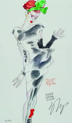 Wolfgang, Joop, geb. 1944, More is not enough, Farblithographie, handsigniert u. nummeriert 4/195, ca.50x70cm