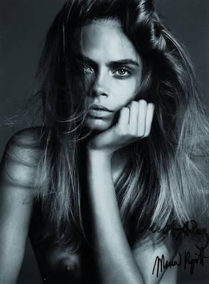 Mert Alas & Marcus Piggott, Farbfotografie, Cara Delevigne für VV Magazin 2013, handsigniert, ca. 27x20.5 cm