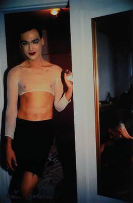 Nan Goldin, geb. 1953 Washington D.C., Farbfotografie, Jimmy Paulette, New York City 1991, handsigniert, ca. 30.5x20 cm
