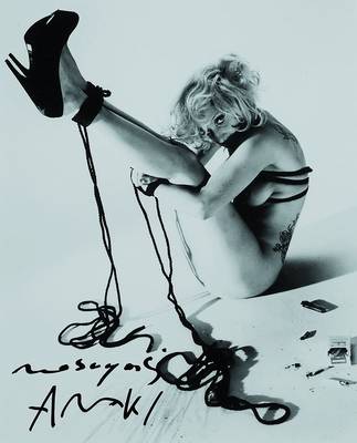 Nobuyoshi Araki, geb. 1940 Tokio, s/w Fotografie, handsigniert, ca. 25x20 cm