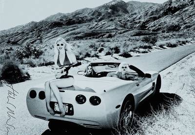 Helmut Newton, 1920 Berlin-2004 Los Angeles,s/w Fotografie, handsigniert, ca. 28.5x20 cm