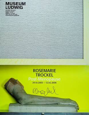Rosemarie Trockel, geb. 1952 Schwerte, Farboffset, handsigniert, ca. 75x59 cm