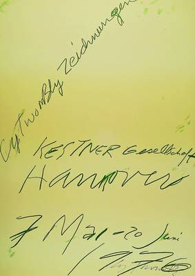Cy Twombly, 1928-2011, Farboffset, handsigniert, ca. 70x50 cm