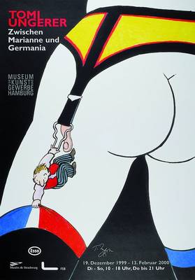 Tomi Ungerer, geb. 1931 Straßburg, Farboffset, handsigniert, ca. 84x59.5 cm