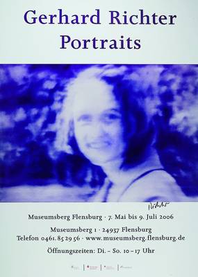 Gerhard Richter, geb. 1932 Dresden, "Portraits", Farboffset, handsigniert, ca. 84x59.5 cm