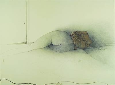 Bruno Bruni, geb. 1935 Gradara, Studio per Scultura I, handsigniert und nummeriert 34/150, WVZ 214, 56x75,5 cm, unter Glas gerahmt