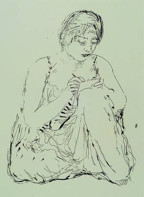 Pierre Bonnard, 1867-1947, "La vie de Sainte Monique", original Lithographie auf Bütten, Auflage: 340 Exemplare, Ambroise Vollard Paris ...
