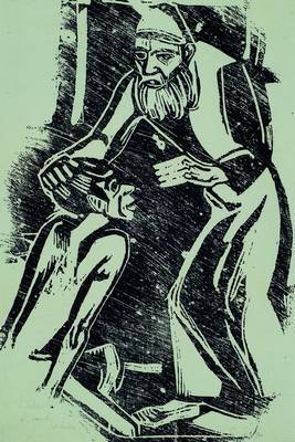 Christian Rohlfs, 1849-1938, Rückkehr des verlorenen Sohnes, Holzschnitt, betitelt, rechts unten signiert, ca. 29x20cm, unter Glas, Rahmen