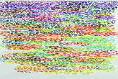 Piero Dorazio, 1927-2005, Farblithographie, "Kalithea", handsigniert und nummeriert H.C. 11/20, datiert 1977, Prägestempel der ...