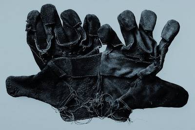 Peter Fuchs, s/w Fotografie, signiert und datiert 93, ca. 28x34.5 cm, PP, unter Glas gerahmt