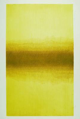 Joan Hernandez Pijuan, 1931-2005, "Komposition", Farbradierung auf Bütten, 1977,handsigniert und nummeriert 55/75, datiert 77,ca. 37.5x63 ...