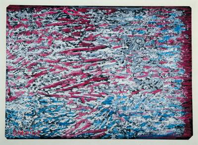 Jean René Bazaine, 1904-2001, Abstrakte Komposition, Pastell auf Papier, rechts unten signiert, ca. 21x29 cm