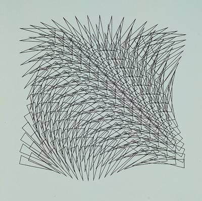 Horst Bartnig, geb. 1936, Konvolut aus zwei Grafiken und einer Fotografie, "8/8 Quadrate", rückseitig betitelt, monogr. und num. 120/250, ...