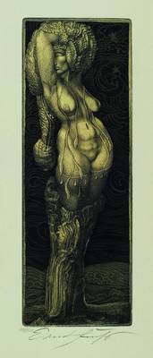 Prof. Ernst Fuchs, geb. 1930, Konvolut aus drei Radierungen, "Mars", nummeriert 2657/3000, "Eva evequa", nummeriert 2657/3000, ...